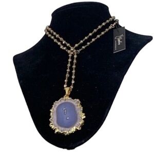 CIMBER NWT Pendant Necklace Stone Long - New with Tags